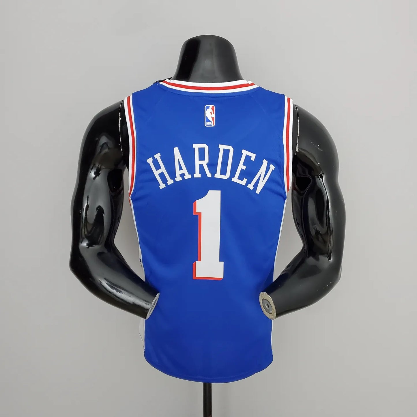 76ers Harden #1 V-Neck Blue