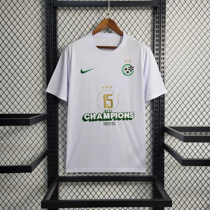 23-24 Maccabi Haifa White Champions Jersey