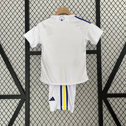 23-24 Leeds United Home Kids Kit