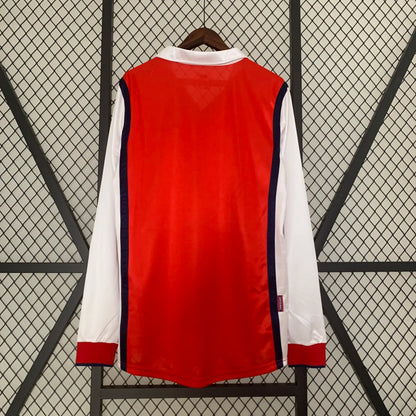1998-99 Arsenal Home Long Sleeve Retro Jersey