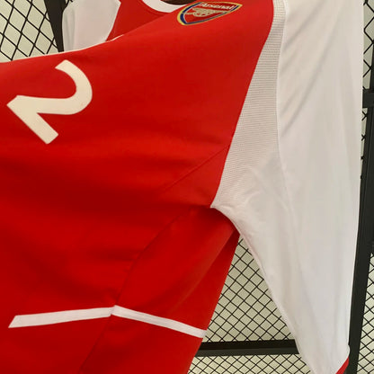 2002-04 Arsenal Home Long Sleeve Retro Jersey
