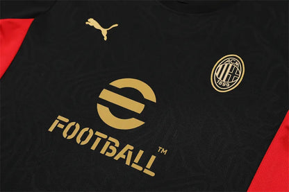 24-25 AC Milan Short Sleeve Training Suit