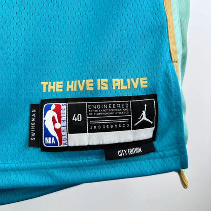 2024 Charlotte Hornets City Edition LaMelo Ball #1 Swingman NBA Jersey