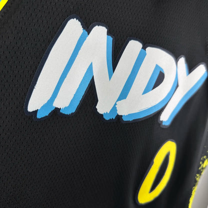 2024 Indiana Pacers City Edition HALIBURTON #0 Swingman NBA Jersey