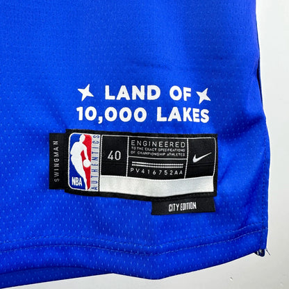 2024 Minnesota Timberwolves City Edition EDWARDS #5 Swingman NBA Jersey