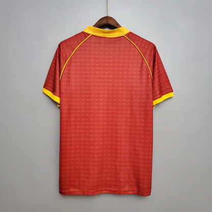 90-91 Roma Home Retro Jersey
