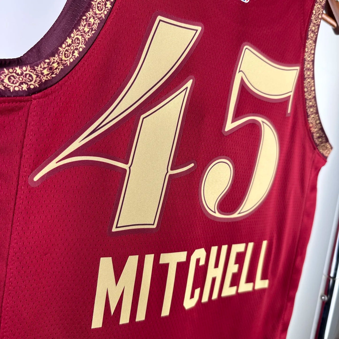 2024 Cleveland Cavaliers City Edition MITCHELL #45 Swingman NBA Jersey