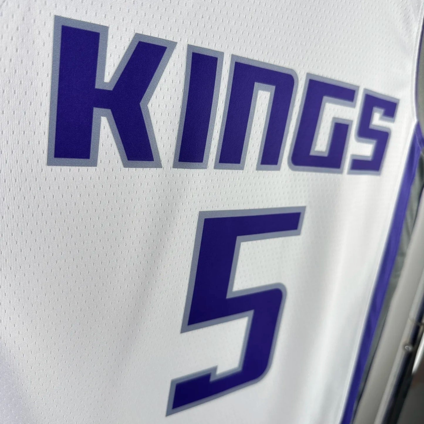2023 Sacramento Kings Home FOX #5 NBA Jersey