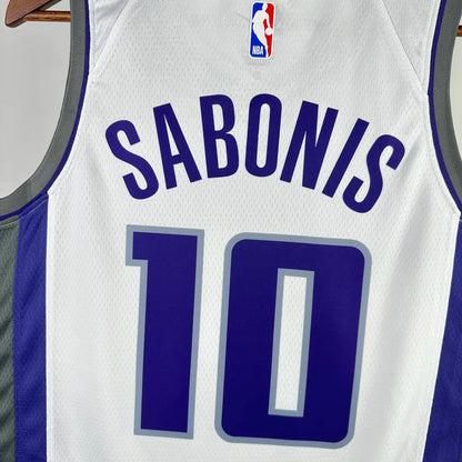 2023 Sacramento Kings Home SABONIS #10 NBA Jersey