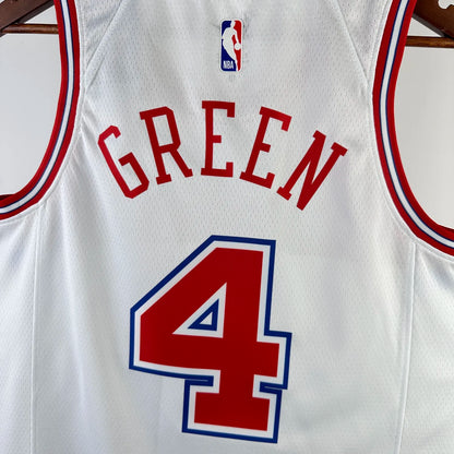 2024 Houston Rockets City Edition GREEN #4 NBA Swingman Jersey