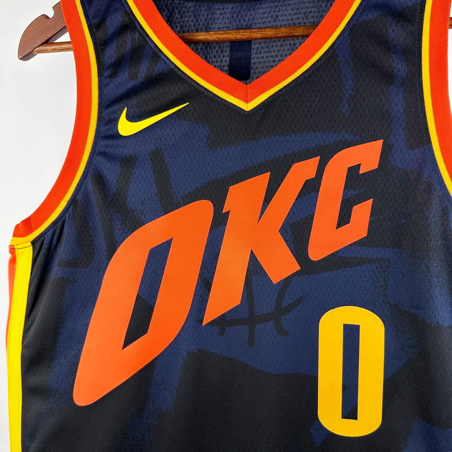 2024 Oklahoma City Thunder City Edition WESTBROOK #0 NBA Swingman Jersey
