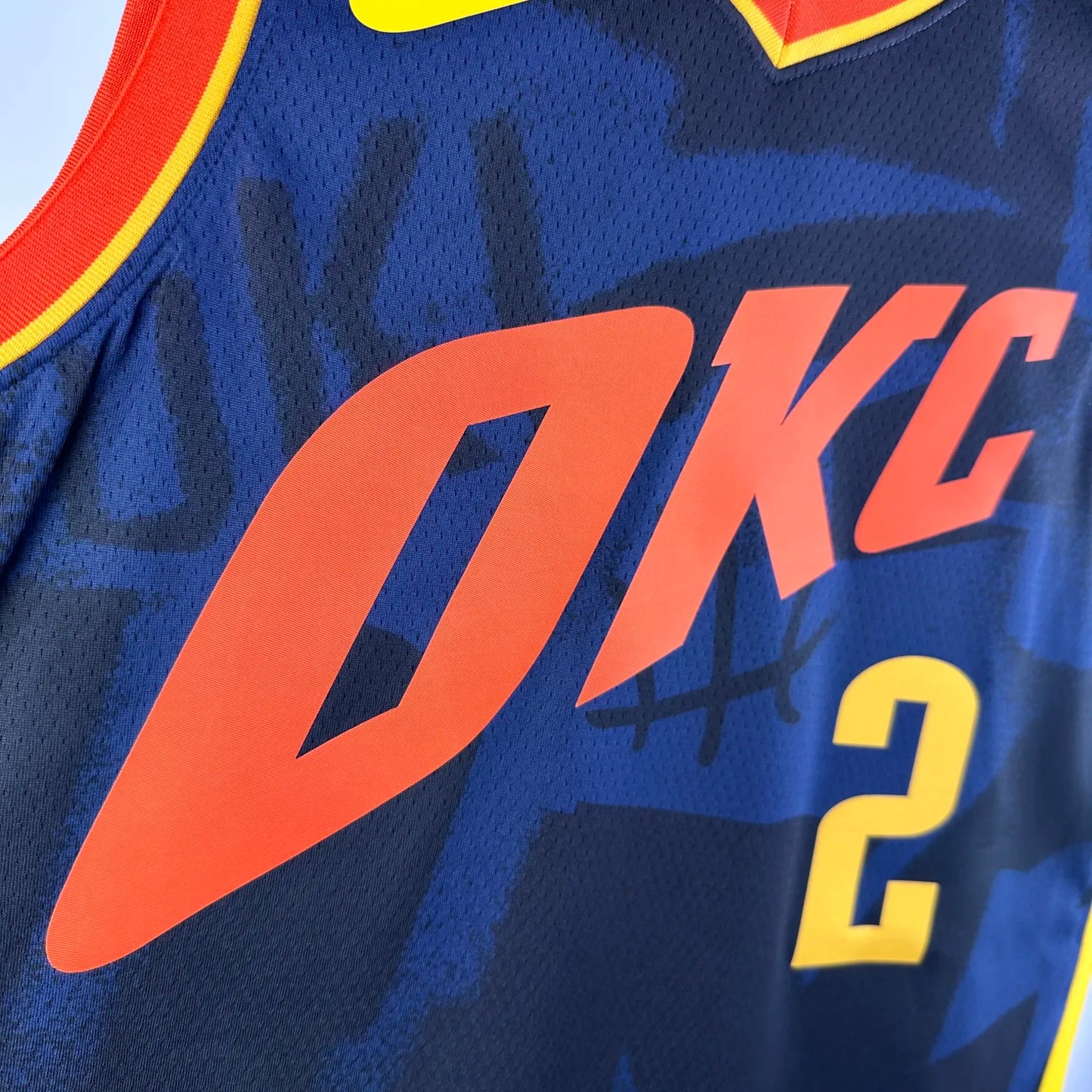 2024 Oklahoma City Thunder City Edition GILGEOUS-ALEXANDER #2 NBA Swingman Jersey