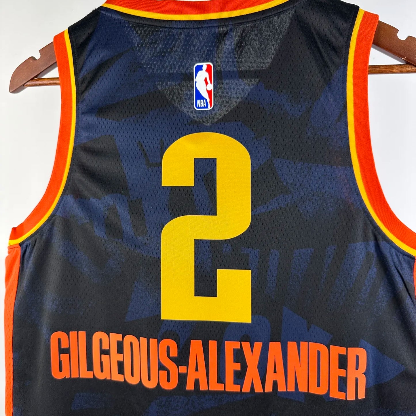 2024 Oklahoma City Thunder City Edition GILGEOUS-ALEXANDER #2 NBA Swingman Jersey