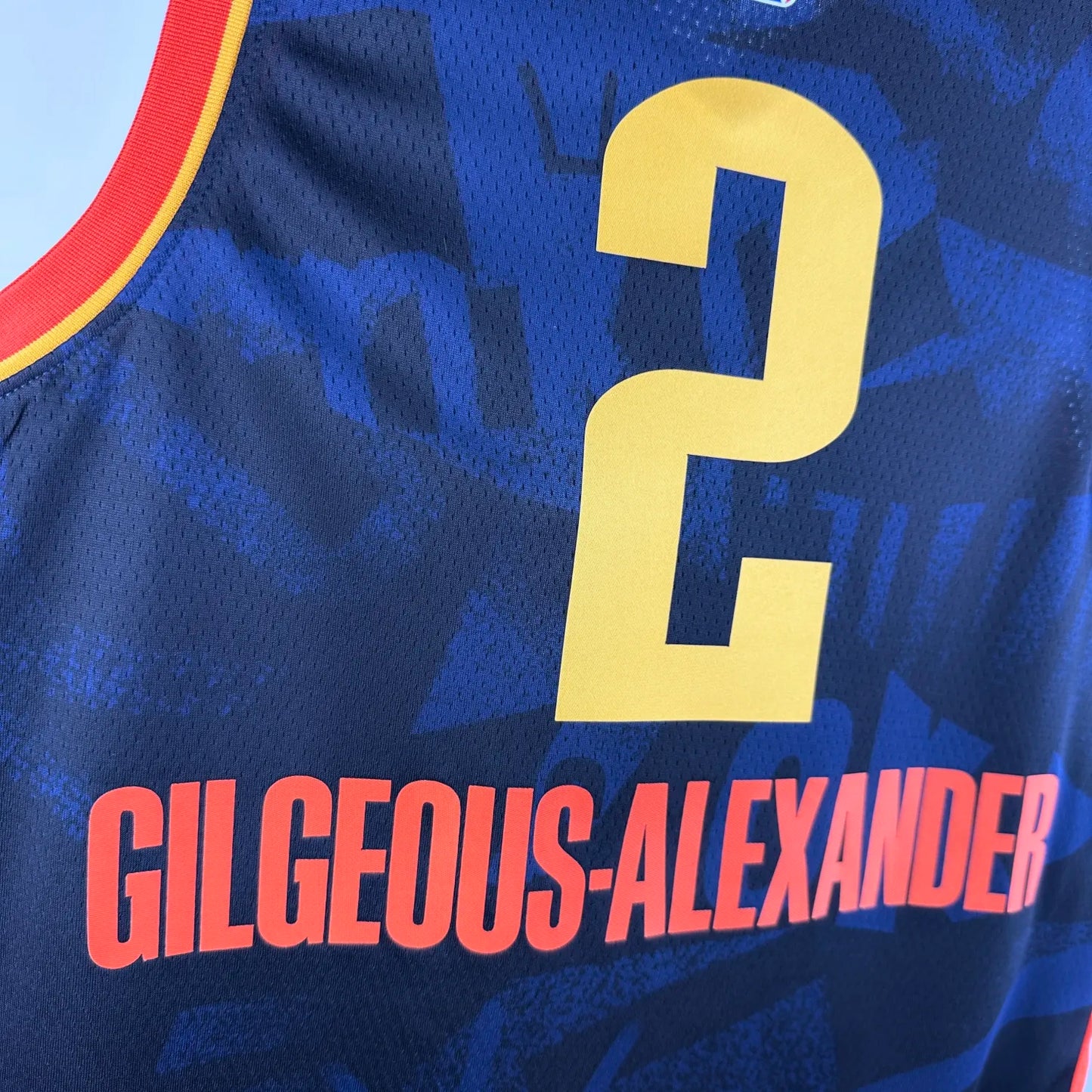 2024 Oklahoma City Thunder City Edition GILGEOUS-ALEXANDER #2 NBA Swingman Jersey