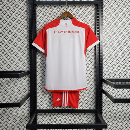 23-24 Bayern Munich Home Kids Kit