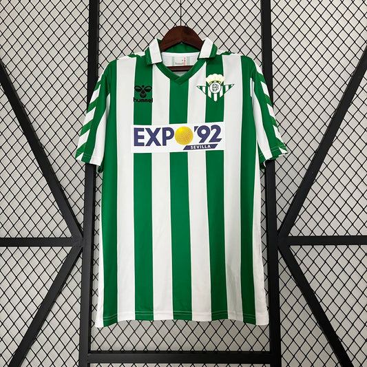1988-89 Real Betis Home Retro Jersey