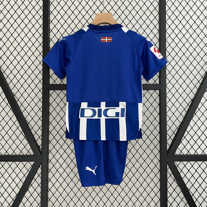 23-24 Alaves Home Kids Kit