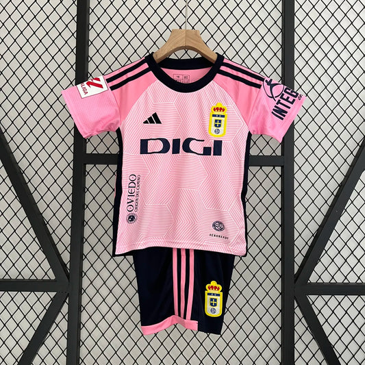 23-24 Real Oviedo Away Kids Kit