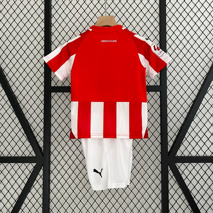 23-24 Sporting Gijon Home Kids Kit