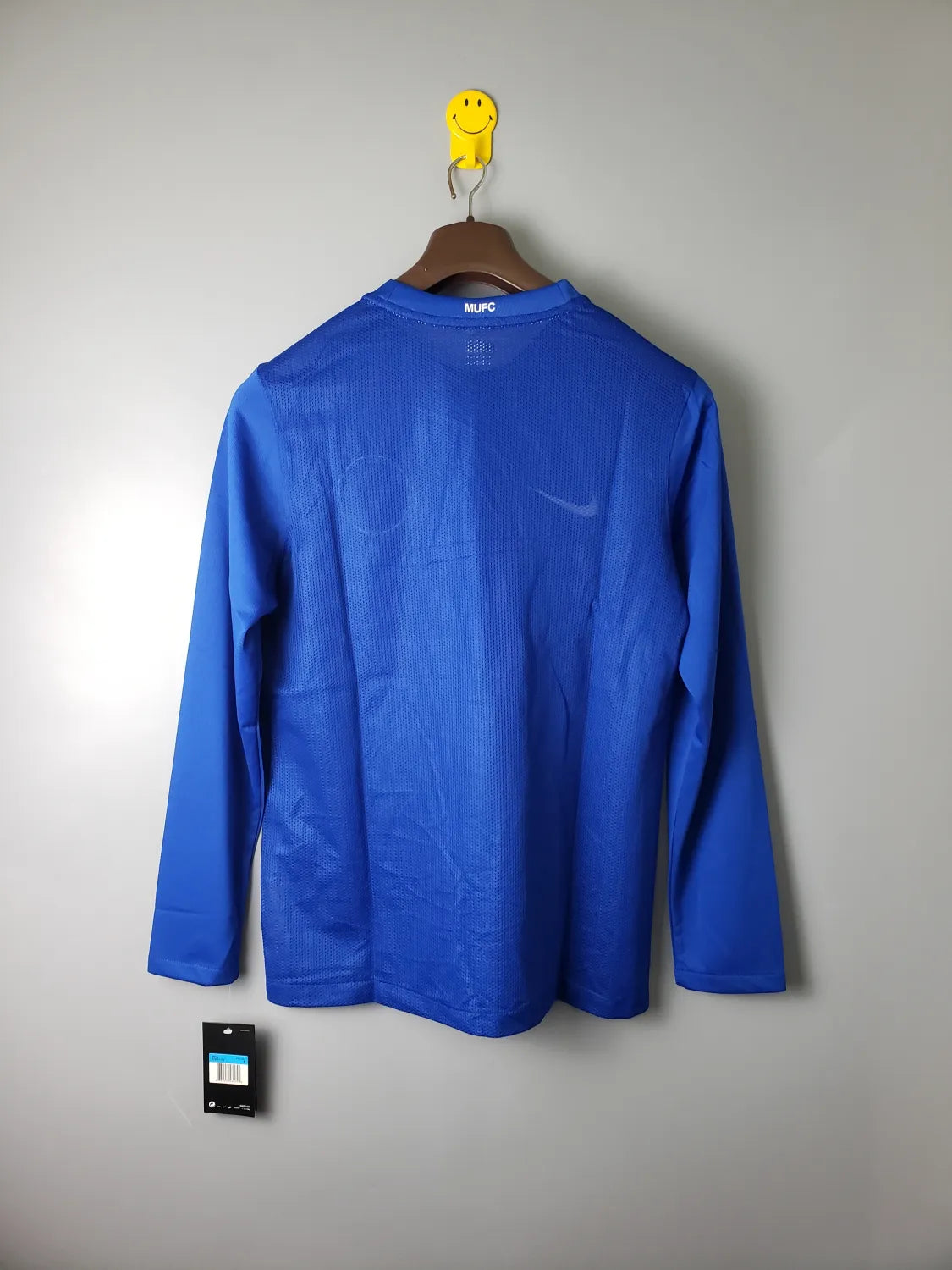 08-09 Manchester United Blue Long Sleeve Retro Jersey