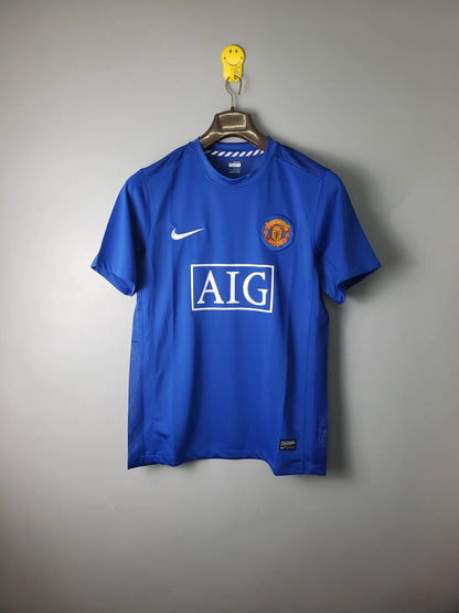 08-09 Manchester United Blue Retro Jersey