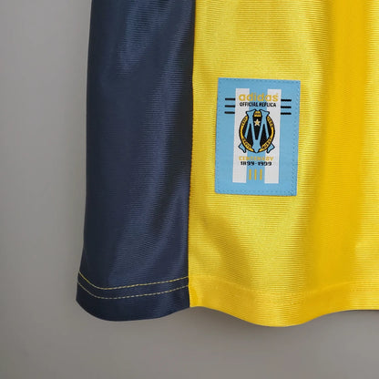 98-99 Marseille Yellow Retro Jersey
