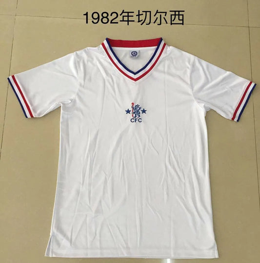 1982 Chelsea White Retro Jersey
