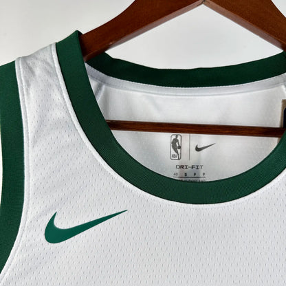 23-24 Boston Celtics City Edition Porzingis #8 NBA Swingman Jersey