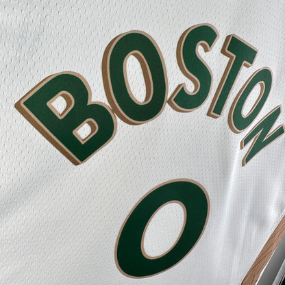 23-24 Boston Celtics City Edition Tatum #0 NBA Swingman Jersey