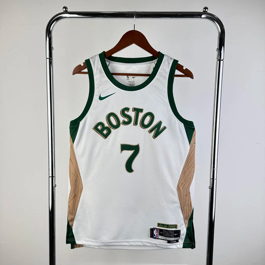 23-24 Boston Celtics City Edition Brown #7 NBA Swingman Jersey