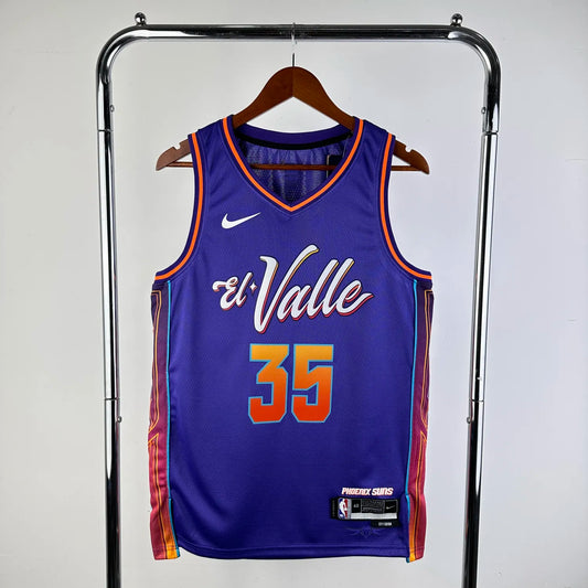 23-24 Phoenix Suns City Edition JKevin Durant #35 NBA Swingman Jersey
