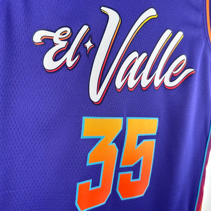 23-24 Phoenix Suns City Edition JKevin Durant #35 NBA Swingman Jersey