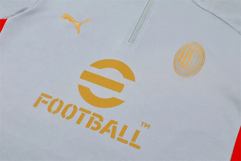 24-25 AC Milan Grey Training Suit