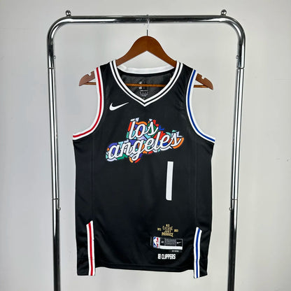 2023 LA Clippers City Edition James Harden #1 Swingman NBA Jersey