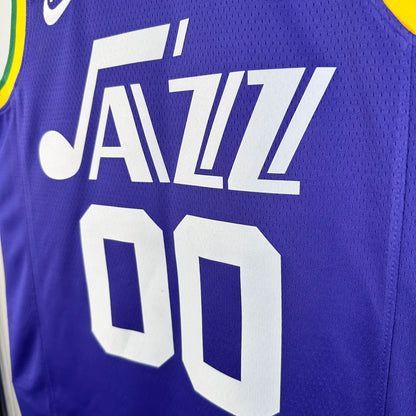 23-24 Utah Jazz Classic Edition Jordan Clarkson #00 Swingman NBA Jersey