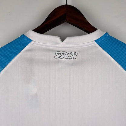 23-24 Napoli Champions White Jersey