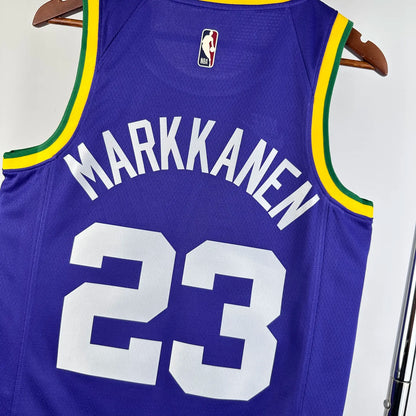 23-24 Utah Jazz Classic Edition Lauri Markkanen #23 Swingman NBA Jersey