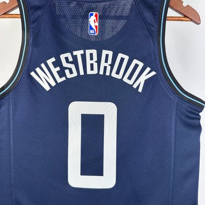23-24 LA Clippers City Edition Russell Westbrook #0 Swingman NBA Jersey