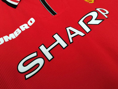 98-99 Manchester United Home Retro Jersey