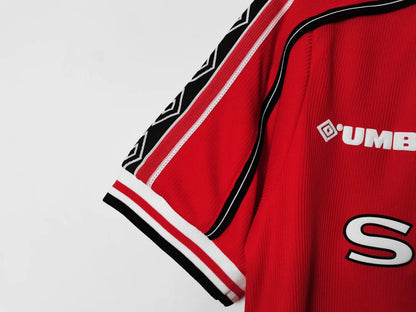98-99 Manchester United Home Retro Jersey