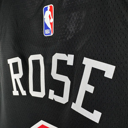 23-24 Chicago Bulls City Edition Derrick Rose #1 Swingman NBA Jersey