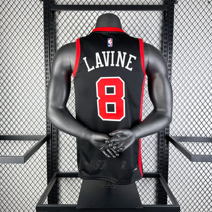 23-24 Chicago Bulls City Edition Zach LaVine #8 Swingman NBA Jersey
