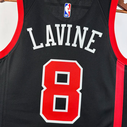 23-24 Chicago Bulls City Edition Zach LaVine #8 Swingman NBA Jersey
