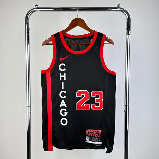 23-24 Chicago Bulls City Edition Michael Jordan #23 Swingman NBA Jersey