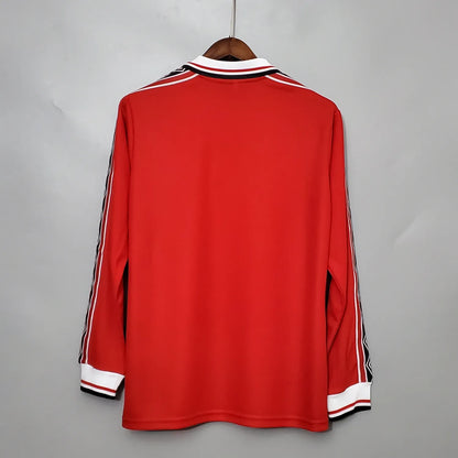 98-99 Manchester United Home Long Sleeve Retro Jersey