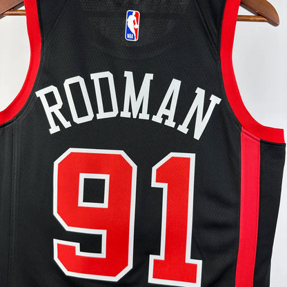 23-24 Chicago Bulls City Edition Dennis Rodman #91 Swingman NBA Jersey