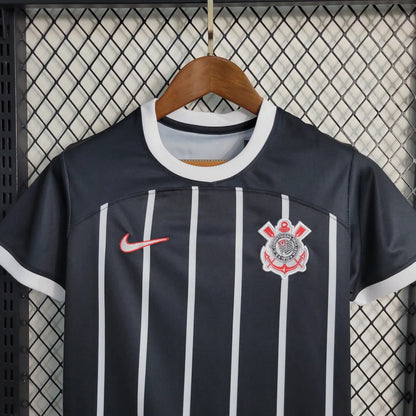 23-24 Corinthians Away Kids Kit