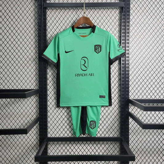 23-24 Atletico Madrid Third Kids Kit