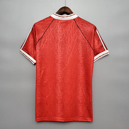 90-92 Manchester United Home Red Retro Jersey