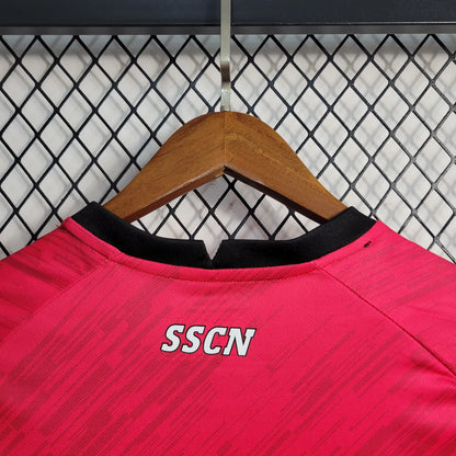 23-24 Napoli Champions Red Jersey